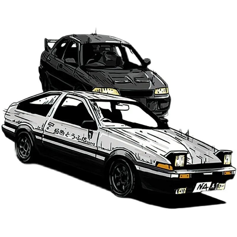 Initial d 86. Ае86 инициал ди. ae86 initial d двигатель. evo 3 initial d. initial d ae86 стикеры.