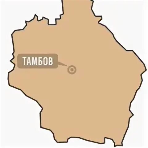 Тамбов на 2 дня. Тамбовская область контур.