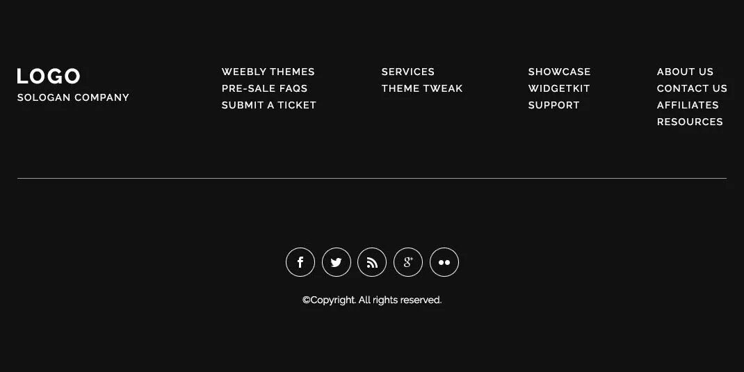 Footer react