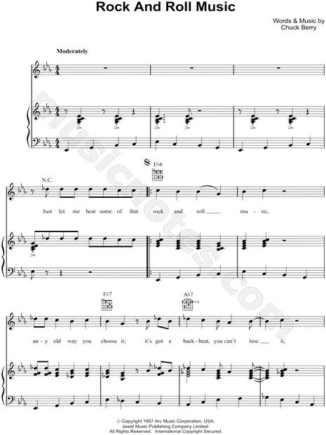 Музыка блюз рок и ролл