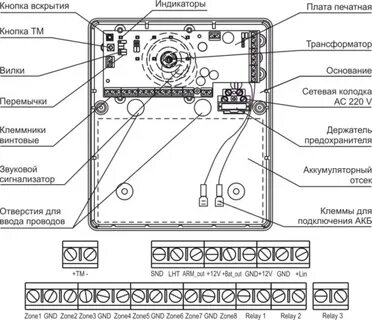 Схема подключения астра 712 4