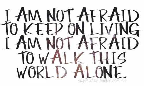 I m afraid i am not