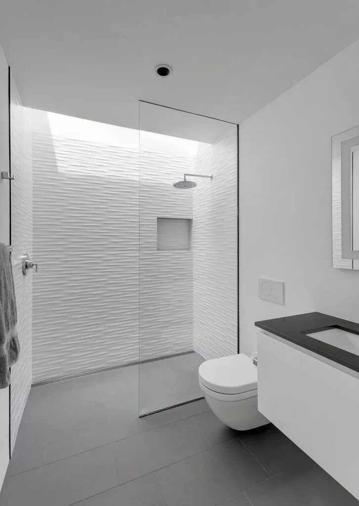 House P+G Wannenmacher-Möller Architekten GmbH Archinect Modern style bathroom,