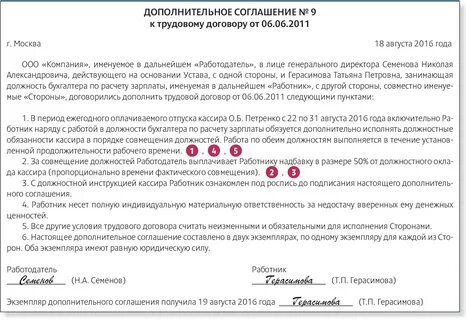 Заключение трудового договора по совместительству допускается