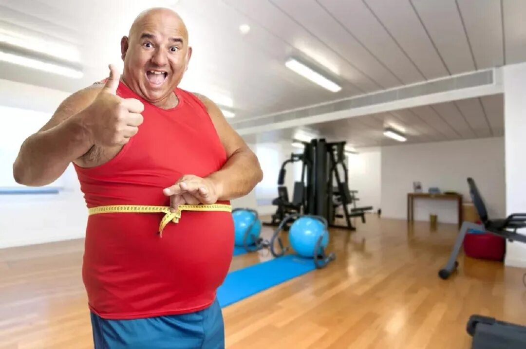 Похудение в спортзале мужчин