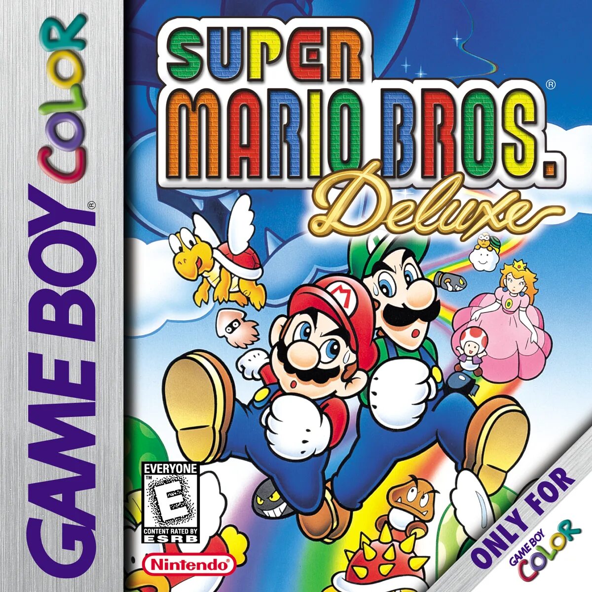 Mario deluxe nintendo. Супер Марио БРОС Делюкс геймбой. Super Mario Bros Deluxe game boy Color. Super Mario Bros Deluxe GBC. Super Mario Bros 1985 Nintendo.