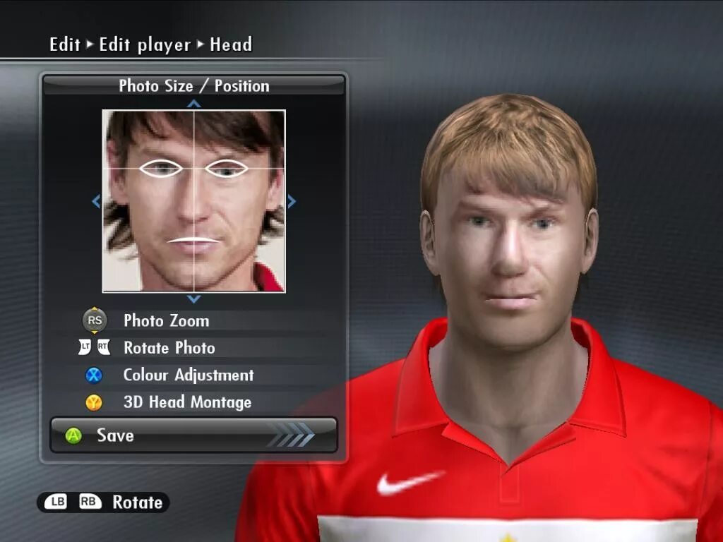 Player head