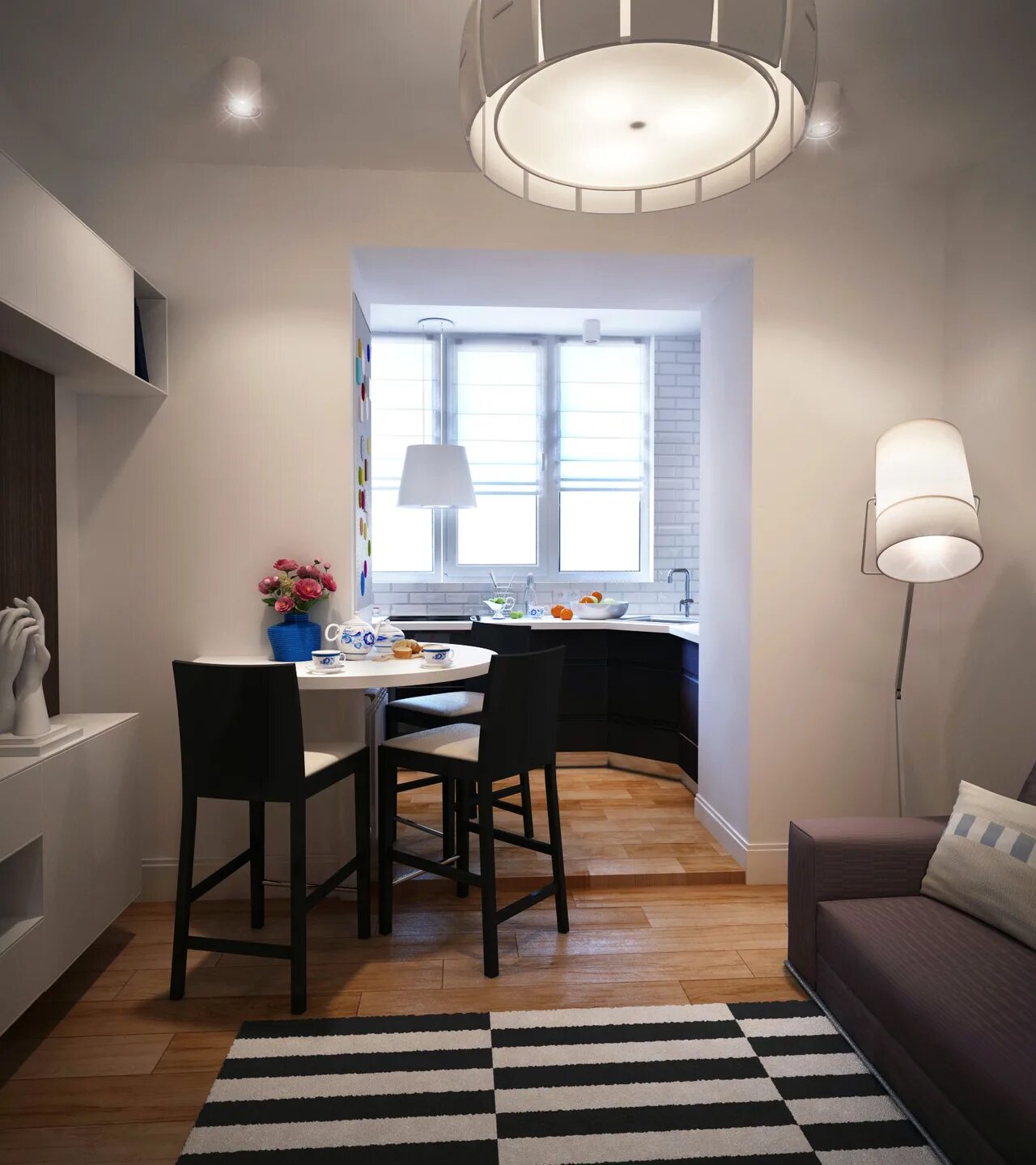 Студия 30,87 м². Москва - KODA interior studio