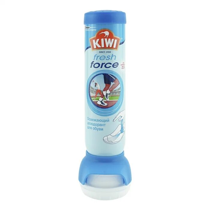 Дезодорант для обуви Kiwi Fresh Force, 100 мл. Дезодорант Kiwi для обуви, 100мл. Kiwi дезодорант для обуви антибактериальный 100 мл. Kiwi спрей освежающий дезодорант 100мл.