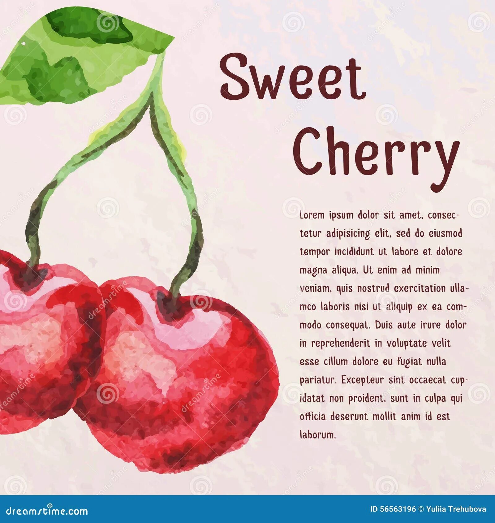 Sweet Cherry Ермолаев. Sweet перевести