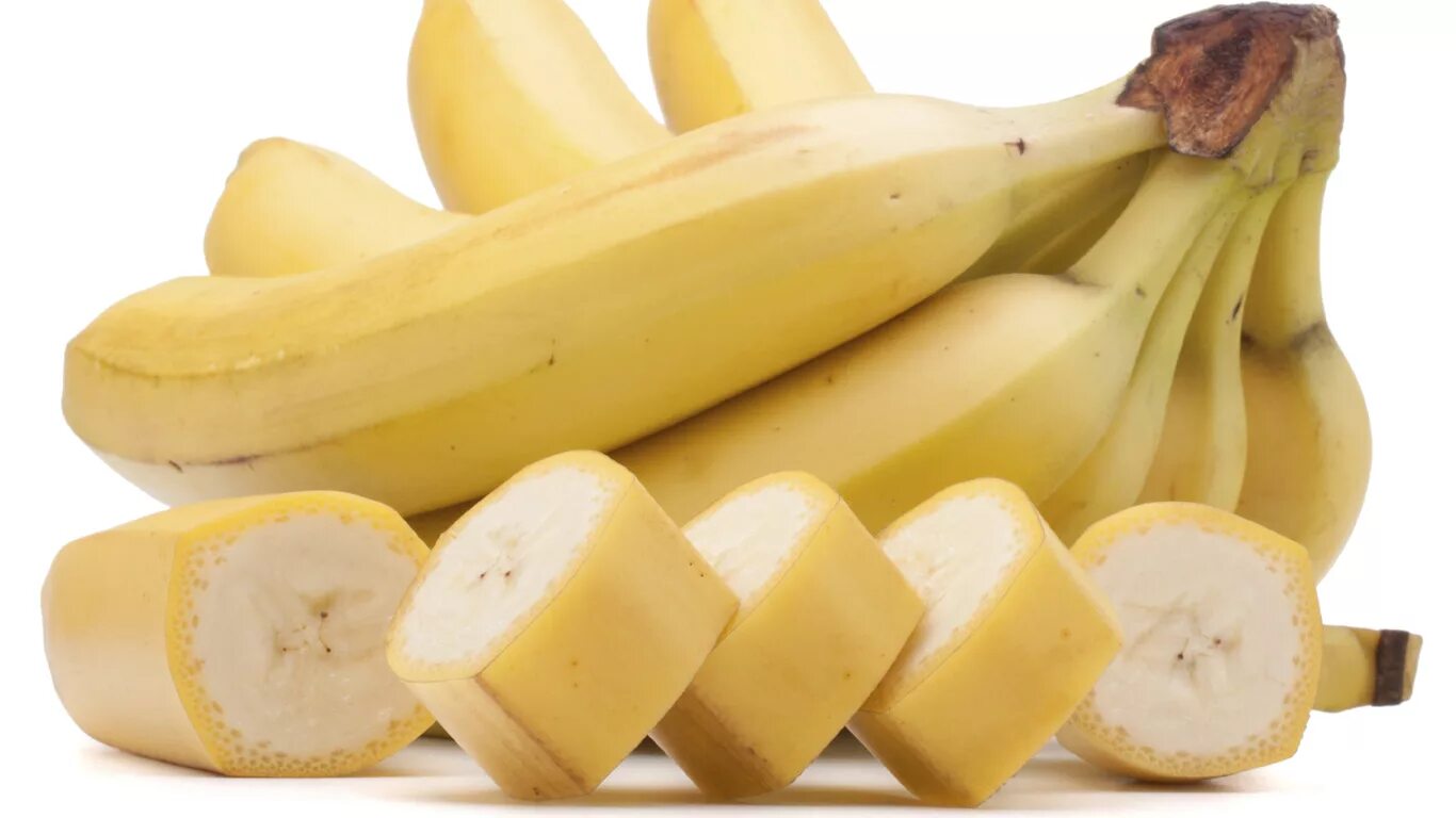 Https muz. Кусочки банана. Ломтик банана. Банан в разрезе. Разрезанный банан.