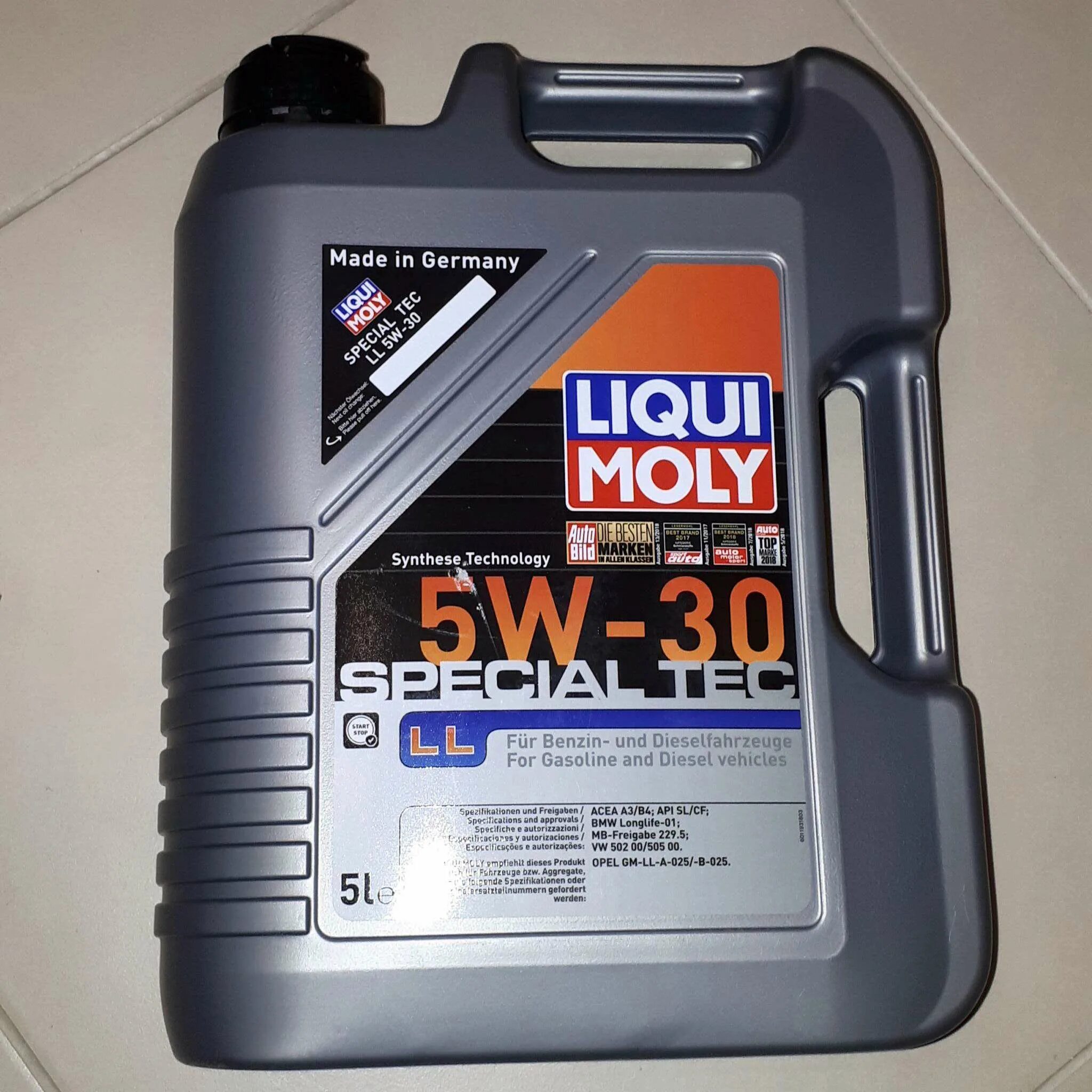 Моторное масло ликви моли 5. Liqui Moly Special ll 5w-30. Liqui Moly 5w30 Special Tec 5л. Liqui Moly Special Tec ll. Liqui Moly 5w30 ll.