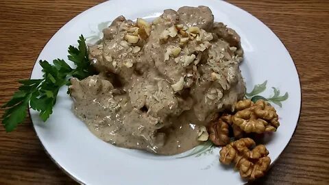 Сациви с грибами