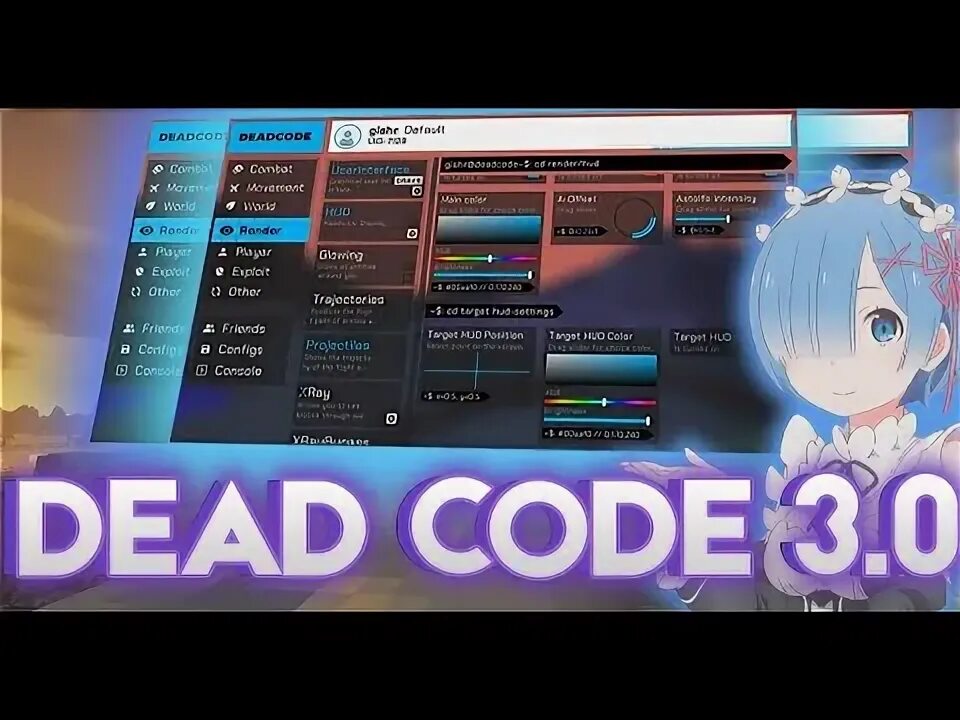 Deadcode client. Майнкрафт Deadcode читы. Dead code Cheat. Deadcode HUD.