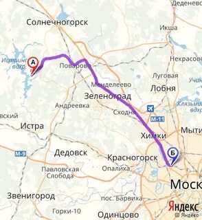 Дедовск красногорск