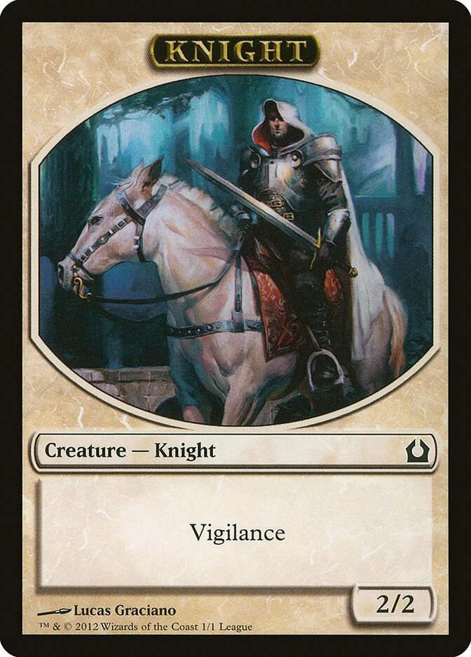 Aether knight. Рыцарь токен. knight token. lucas graciano фэнтези.