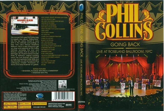 Collins Phil "going back". Phil Collins going back обложка. Phil Collins – going back: Live at Roseland Ballroom, NYC. Phil Collins going back 2010. Going back песня