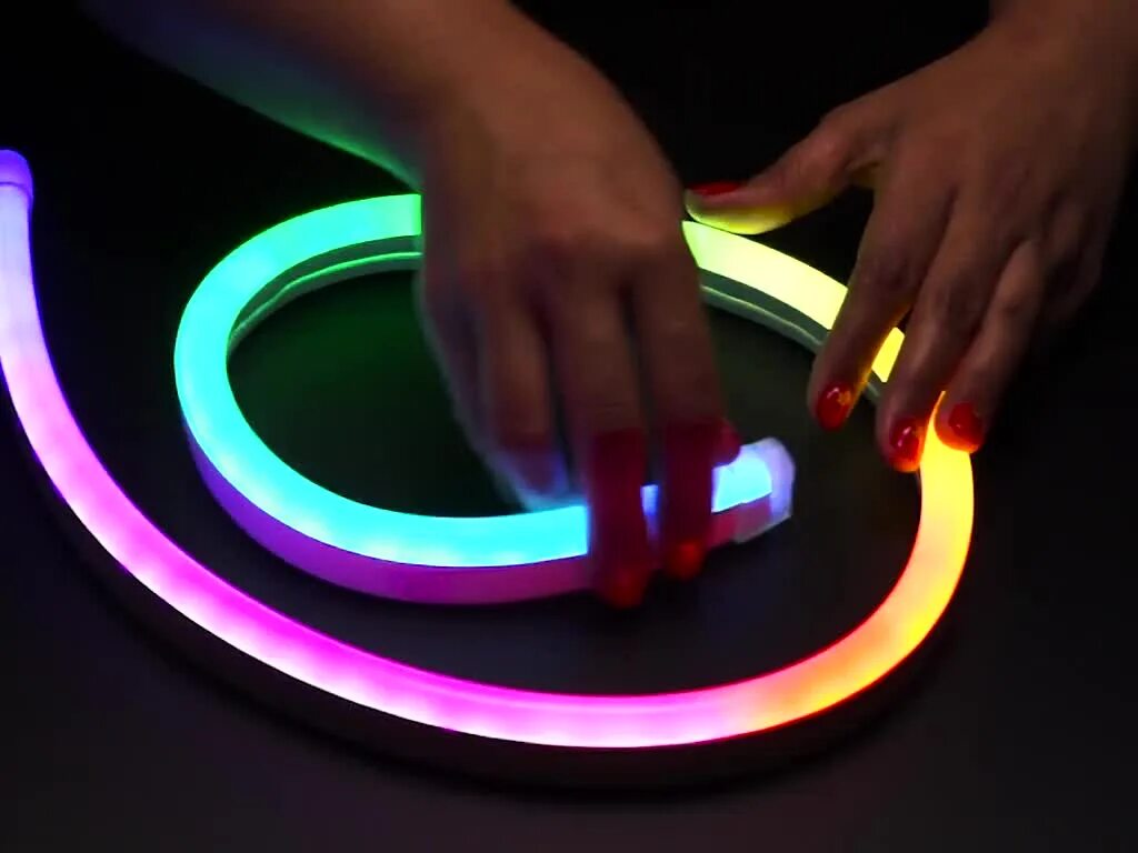 Гибкая флекса. Гибкий неон "led-Neon Flex" RGB. Гибкий неон led Neon Flex. Гибкий неон РГБ 12 вольт. Неон 12 вольт RGB.