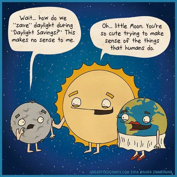 How to save time. Daylight saving time.