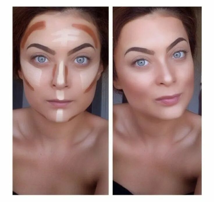 ᵛᴬᴿᵀᴬᴾ ✨ Contour makeup, Contour makeup tutorial, Beauty hacks