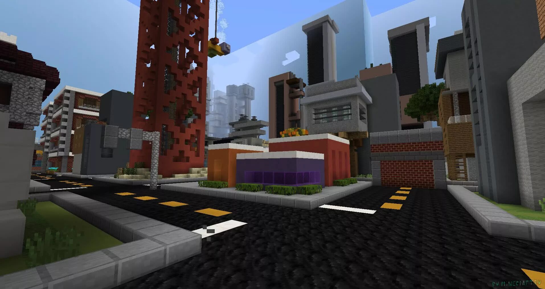 Самый огромный город в майнкрафте. Город в майнкрафте. Майнкрафт город и машины и люди. Город майнкрафт 1. 1.