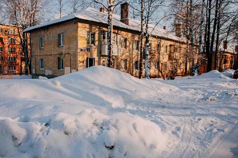 Улица ледяного