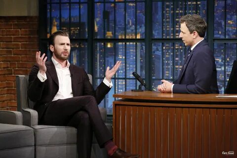 Apr 06 Late Night with Seth Meyers - 010 - Chris Evans Central Photo Galler...