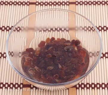 Вода с изюмом