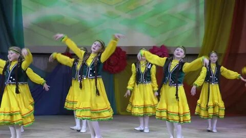 Детский башкирский танец видео