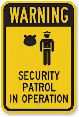 Security warning