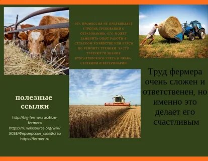 Описание фермера