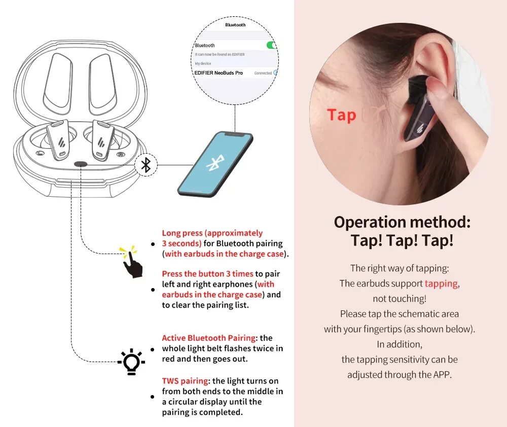 Tws наушники беспроводные как подключить к телефону. Сеточки для наушников Edifier Neobuds Pro 2. Edifier Neobuds Pro Hybrid. Edifier Neobuds Pro TWS. Edifier наушники Neobuds s.