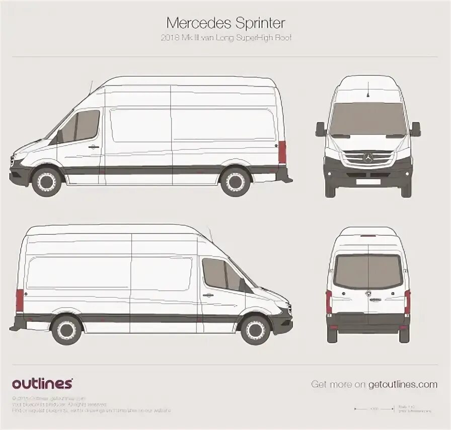 Карты спринтер. Mercedes sprinter blueprint. mercedes sprinter вектор. новый вэн мерседес спринтер размеры.
