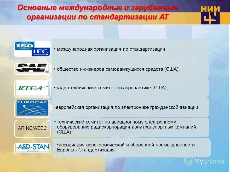 главное международные