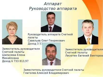 Руководитель аппарата счетной палаты