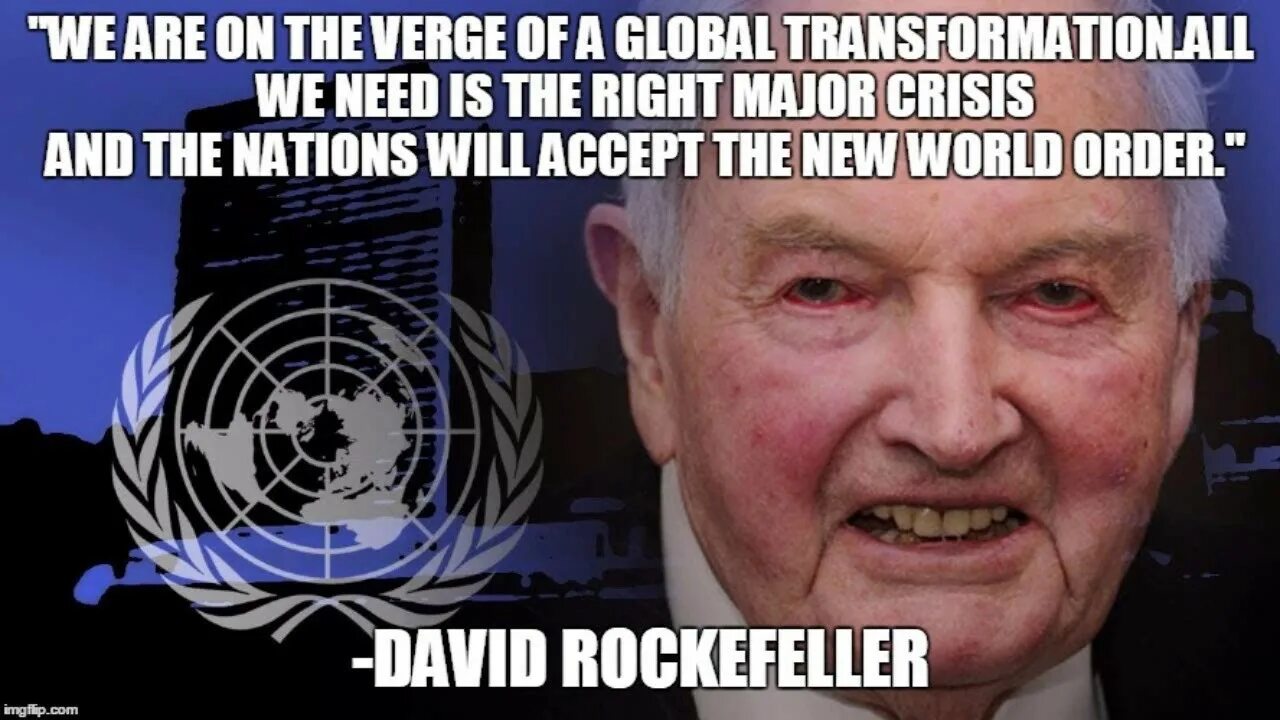 World order is. Глобалисты и новый мировой порядок. Дэвид Рокфеллер 2020. Фонд Рокфеллера.