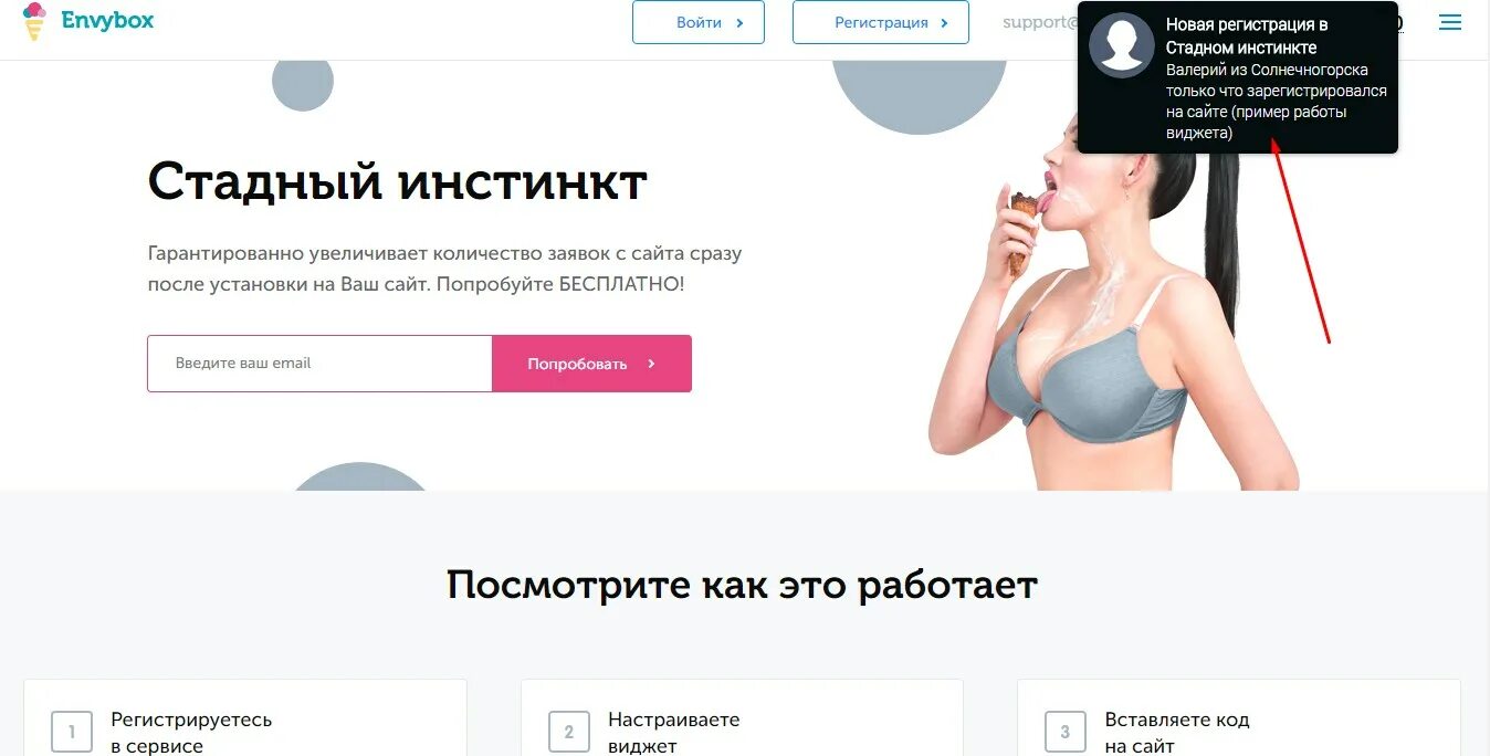 Envybox стадный инстинкт. Envybox примеры виджетов. Виджеты Envybox. Виджет стадный инстинкт.