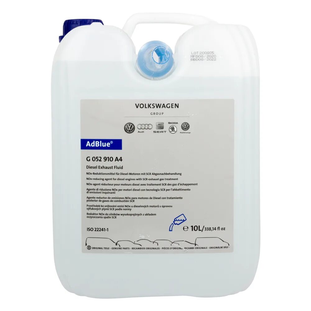 Адблю мочевина для ауди а6. Реагент adblue, (10л), (1уп/1шт). Мочевина ауди. Adblue hepu. Adblue 10л.