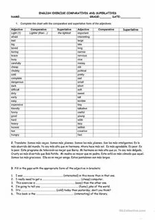 Wide comparative and superlative