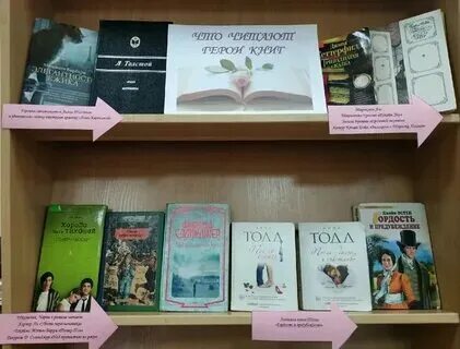 Книги в которых герои читали