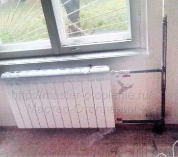 Низ радиатора холоднее чем верх