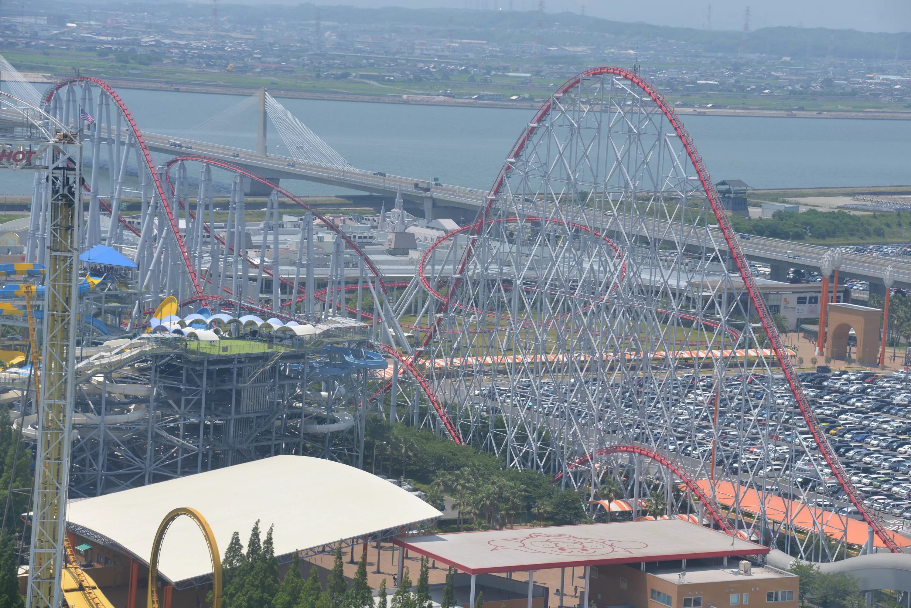 Само развлечение. Steel Dragon 2000 (Нагасима, Япония). Стальной дракон, Nagashima Spa Land — Япония. Американские горки Steel Dragon. Стальной дракон 2000 американские горки.