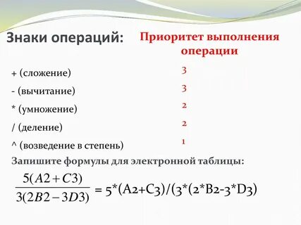 Запишите формулы и укажите