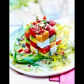 Салат кубиками
