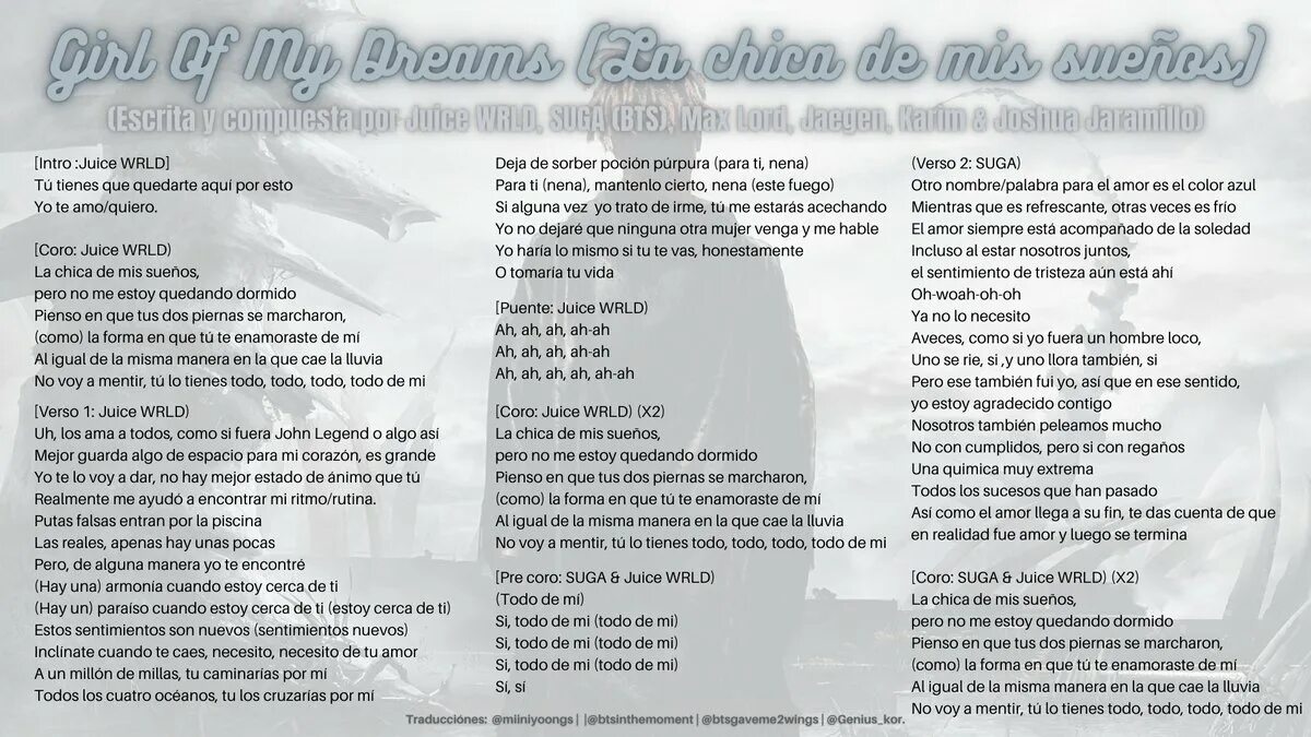 Слова песни my girl. Текст песни girl of my Dreams. Girl of my Dreams Juice WRLD, suga, BTS обложка. Girl of my Dreams with suga of BTS. Dream of mine перевод