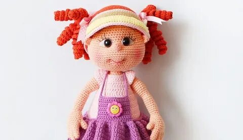 Кукла крючком уроки