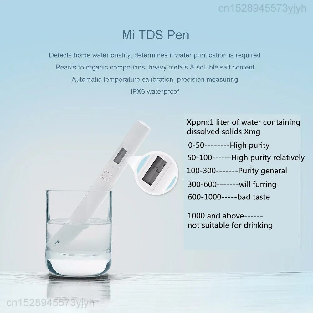 TDS Xiaomi тестер воды. Тестер воды Сяоми таблица. Xiaomi TDS Pen Water quality Tester. Тестер качества воды Xiaomi mi TDS Pen. Tds pen