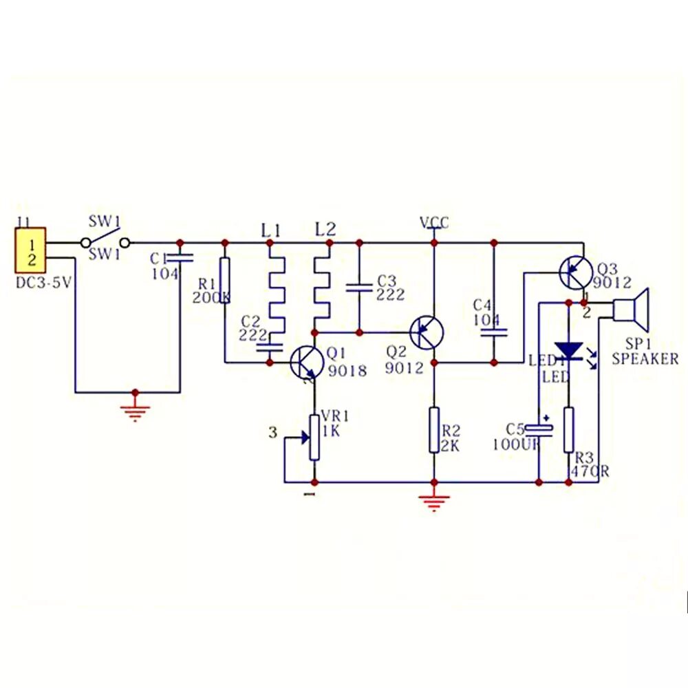 Dc dc 3.3. MDS 60 металлоискатель. MDS-60 металлоискатель схема. MDS-60 схема металлоискателя. Металлоискатель кит набор.