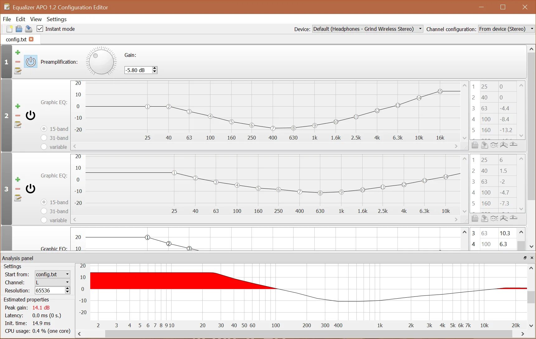 Equalizer apo как пользоваться. Эквалайзер apo 64. eq apo. эквалайзер для windows 10. эквалайзер апо настройка.
