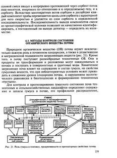 Содержание загрязняющих веществ в почве